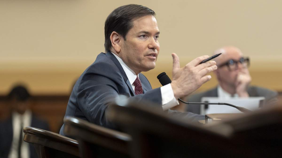 El secretario de Estado, Marco Rubio