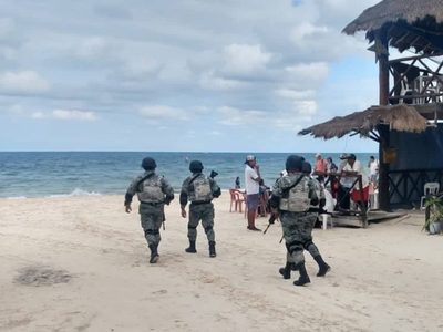 Reportan balacera en playas de zona hotelera de Cancún