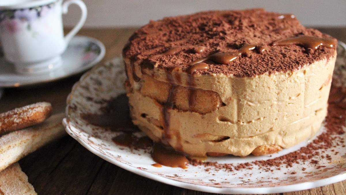Tiramisú de dulce de leche. Fuente: (Instagram)