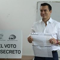 Noboa agradece "el amplio respaldo" a su política de seguridad: "Está dando resultados"