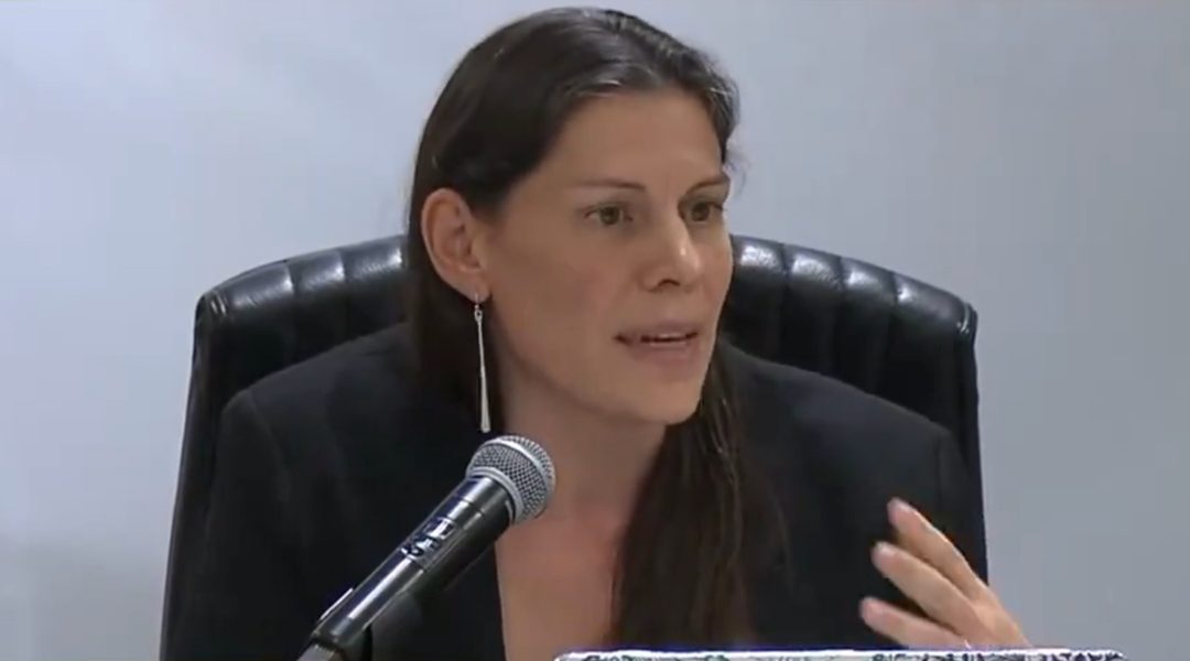 Laurence Pantin, reforma judicial Foto Captura de pantalla