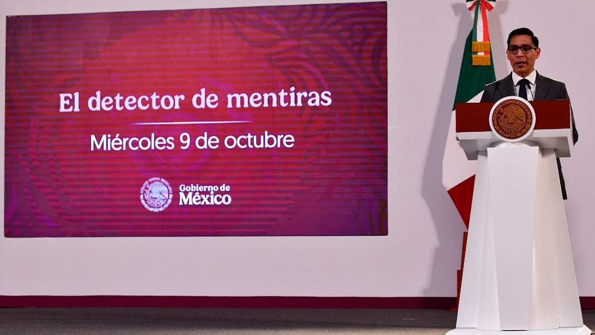 Miguel Ángel Elorza fue designado por el gobierno de Claudia Sheinbaum para encabezar la sección “Detector de mentiras"
