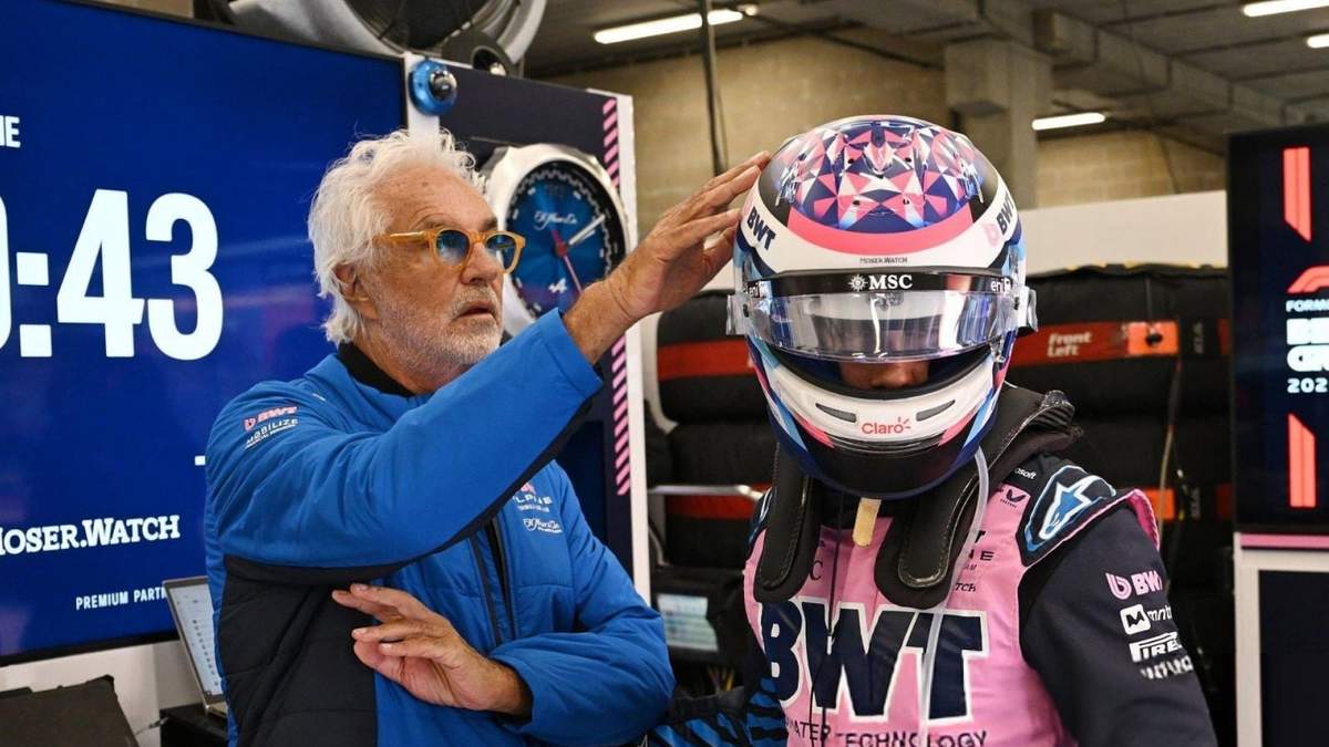 Franco Colapinto y Flavio Briatore Fuente: (X)
