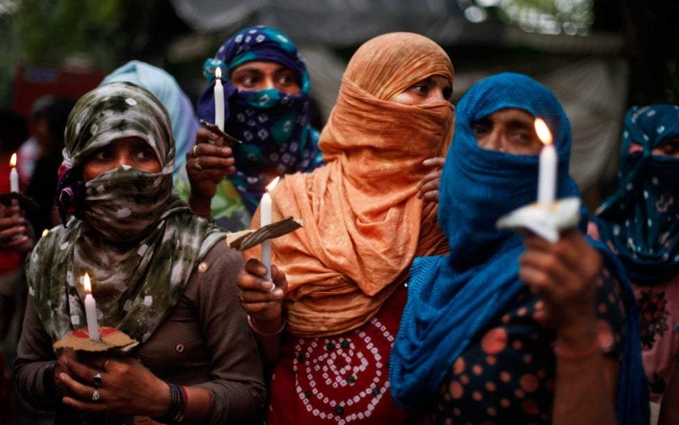 Mujeres en la India