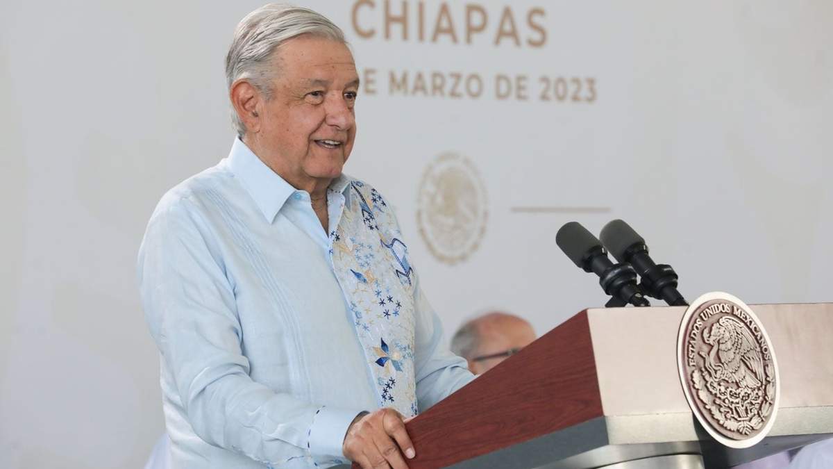 Conferencia de AMLO en Chiapas