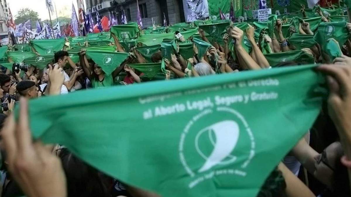 Aborto en Argentina. Fuente: (Twitter)