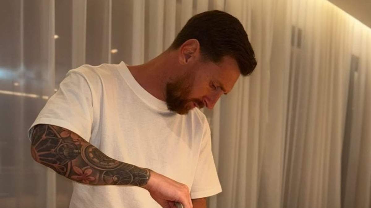 Lionel Messi Fuente: (X)