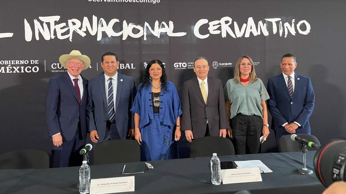 Anuncio de Estados Unidos y Sonora como invitados de honor al 51 Festival Internacional Cervantino
