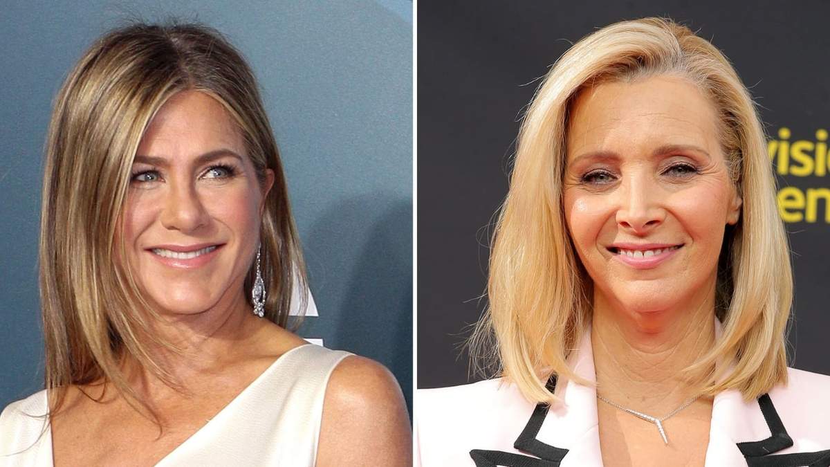 Jennifer Aniston y Lisa Kudrow. Fuente: (Twitter)