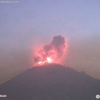 Tras explosión del Popocatépetl, mantienen semáforo de alerta volcánica en amarillo fase 2