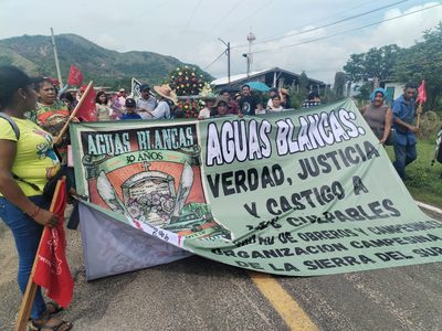 A 30 años de la masacre de Aguas Blancas: Marchan por la verdad, la justicia y castigo a culpables