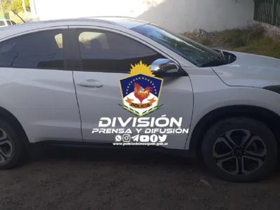 La Policía encontró una camioneta Honda HR-V robada en Cipolletti