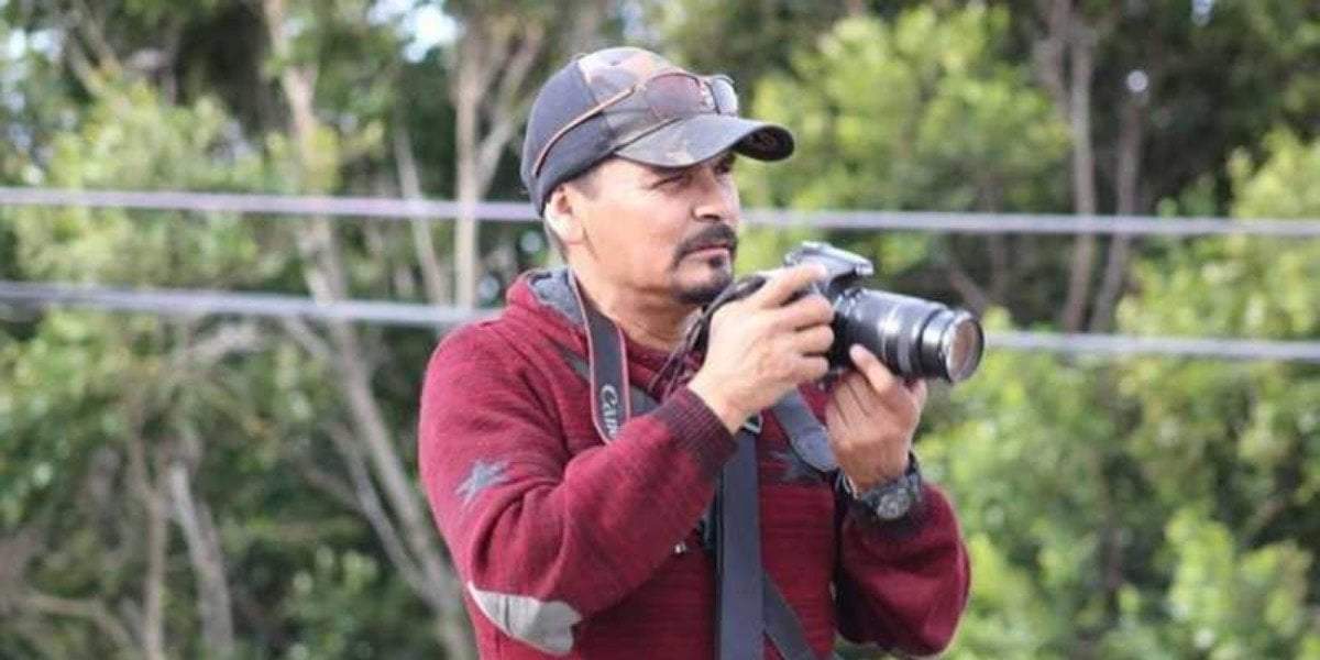 El fotoperiodista Margarito Martínez