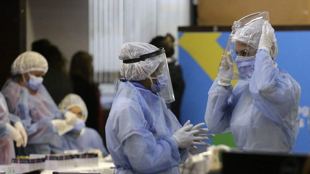 Los testeos de coronavirus tuvieron una baja. Fuente: (Twitter)