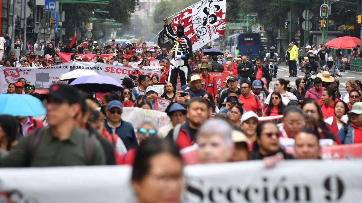 La movilización de este martes