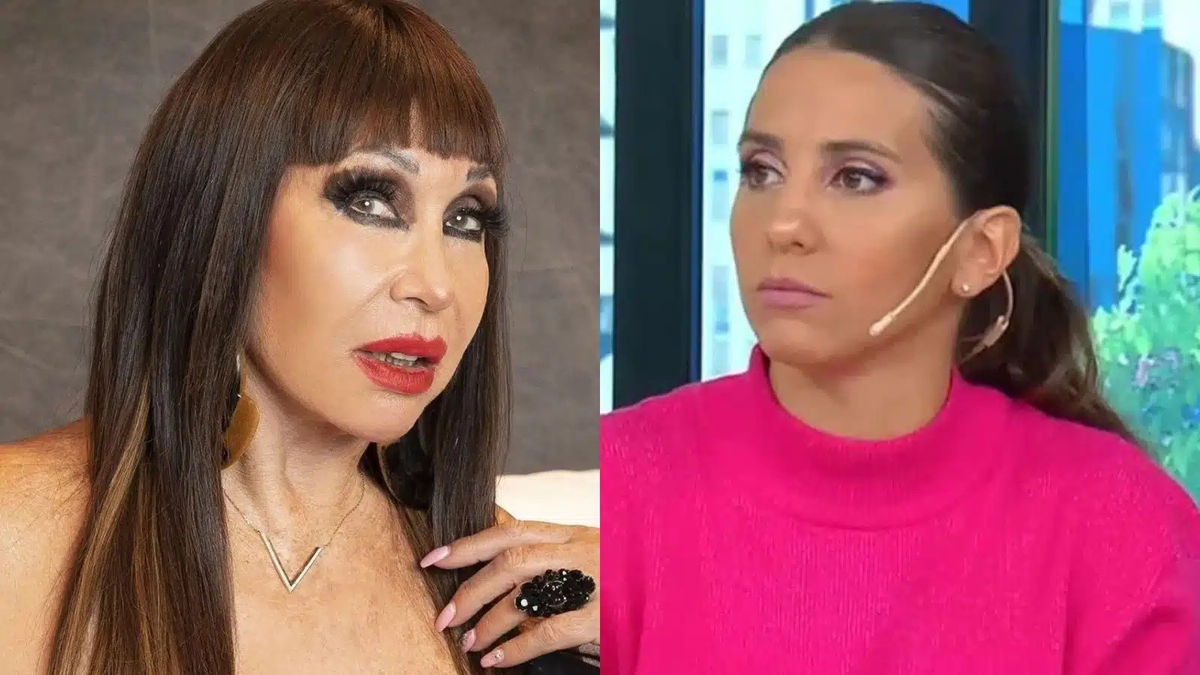 Moria Casán vs Cinthia Fernández. Fuente: (Instagram)