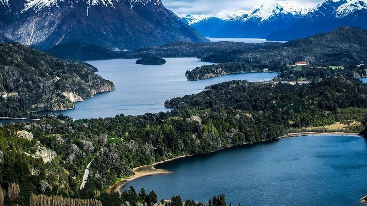 Lago Nahuel Huapi. Fuente: (Twitter)