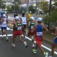 José Luis Santana, Juan Pacheco y Arturo Esparza llegaron en los lugares 56, 65 y 74 del maratón
