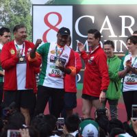 Por última vez en su mandato, Peña encabeza carrera del EMP