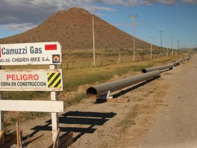 Avanza a paso firme la obra de ampliación de gas en Zapala