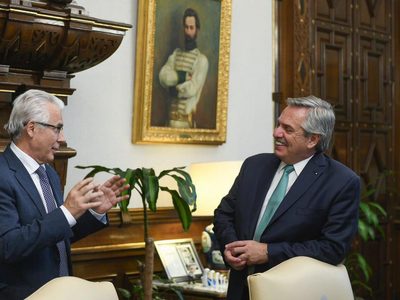 Alberto Fernández se reunió con el abogado Baltasar Garzón Real en Casa Rosada