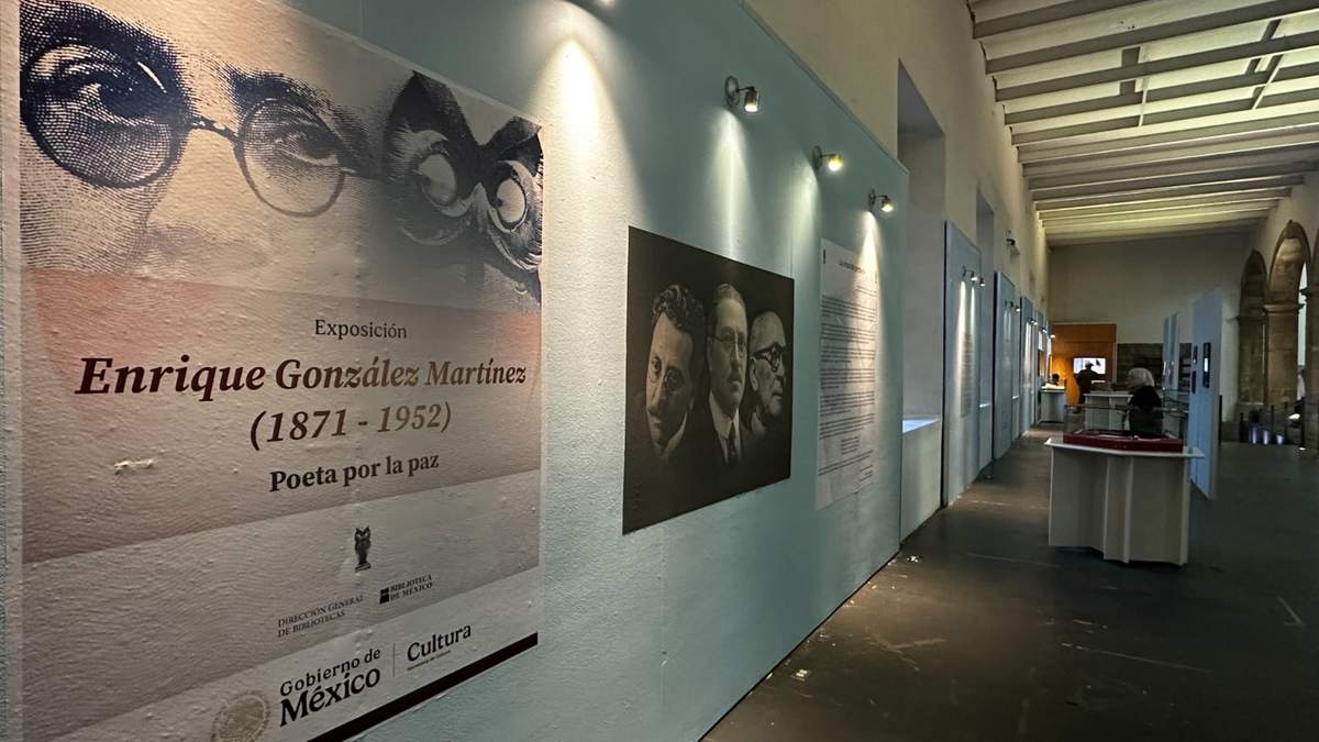 Vista de la entrada a la exposición