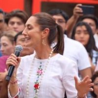 Sheinbaum llama a jóvenes a ejercer su derecho al voto en las elecciones del 2024