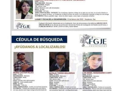 Universitarios desaparecidos en Zacatecas son hallados asesinados