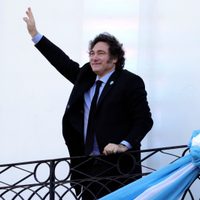 Javier Milei llegó a Italia para participar de la Cumbre G7