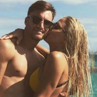 Carolina Calvagni, la pareja de Nicolás Tagliafico, deslumbró a todos con esta osada postal