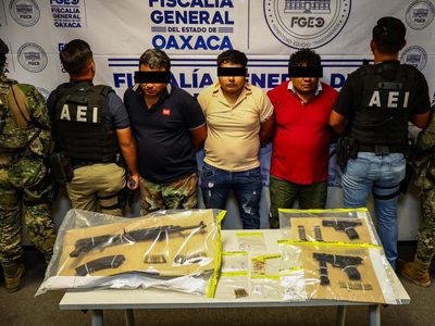 Caen tres hombres por asesinar a una pareja y a una niña de seis años en Oaxaca