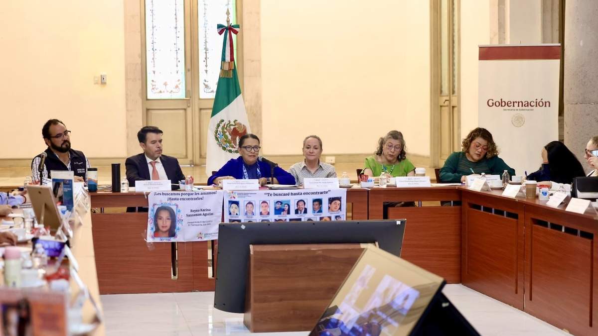 Diálogo de la secretaria de Gobernación, Rosa Icela Rodríguez, con colectivos, el pasado 6 de junio