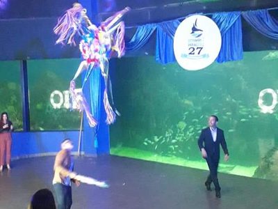 Ocupan Acuario de Veracruz para hacer pachangas (Video)