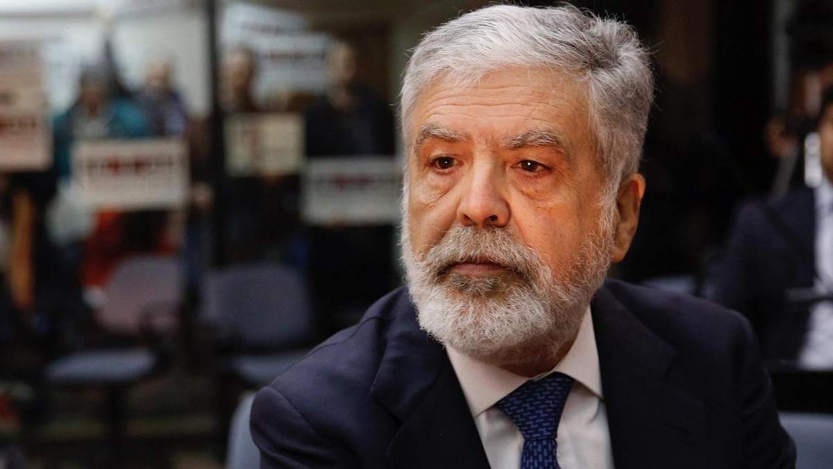 Julio De Vido, exministro de Planificación Federal, cuando ocurrió en siniestro ferroviario. Fuente: (Twitter)