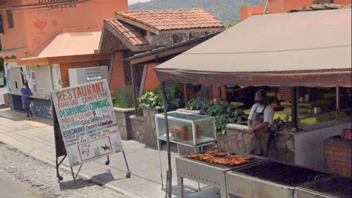 Los asaltantes atracaron a los elementos en el restaurante El Gran Chaparral