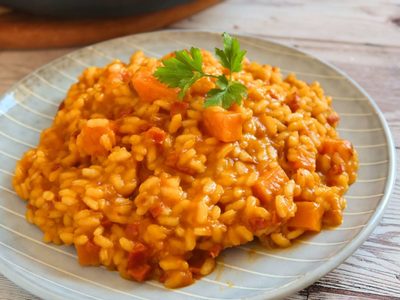 Arroz con zapallo: la receta que podés hacer en pocos minutos y disfrutar de un almuerzo calentito en invierno
