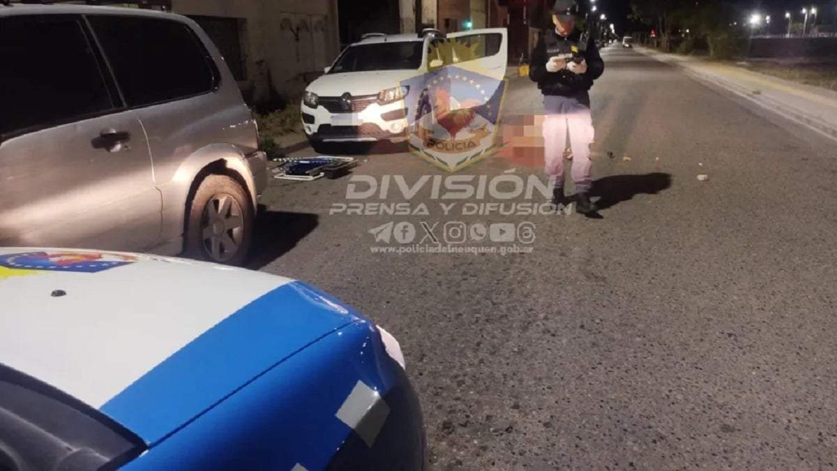 El lugar donde fue detenido el autor del robo. Fuente: (Policía de Neuquén)