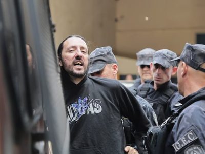 Pablo Laurta fue trasladado a Concordia y habló con la prensa