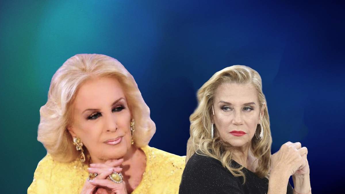 Mirtha Legrand y Marcela Tinayre. Fuente: (Minuto Neuquén)
