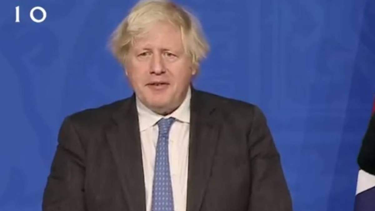 El primer ministro de Reino Unido, Boris Johnson
