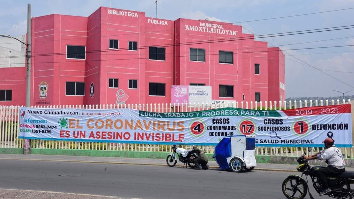 Recorrido por el municipio de Chimalhuacán, Edomex, durante la pandemia de covid-19.