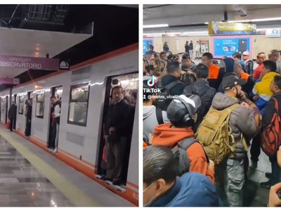 Falla en la recién rehabilitada Línea 1 del Metro provoca aglomeraciones (Videos)