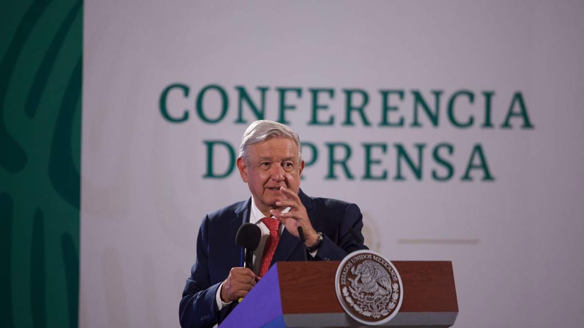 El presidente López Obrador