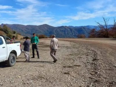 Avanzan las obras sobre la ruta provincial 19 que da acceso al Cerro Chapelco