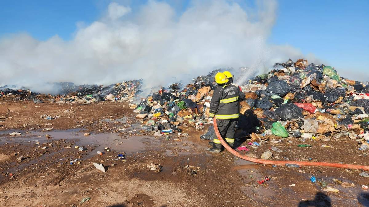 Basural de Vaca Muerta. Fuente: (Twitter)