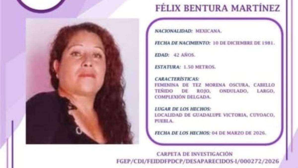 Félix Bentura Martínez, de 42 años de edad