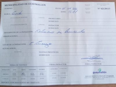Atención: advierten acerca de multas viales truchas en Guaymallén