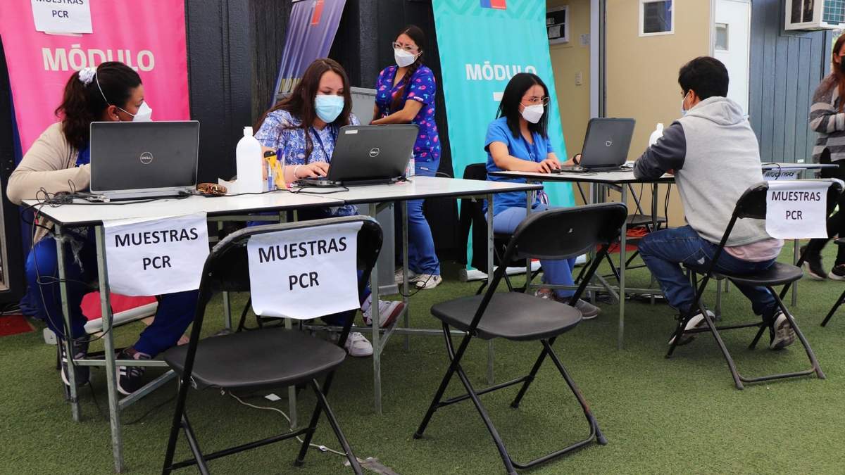 Módulos de pruebas instalados en Chile