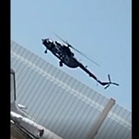 Se desploma helicóptero de la Marina en Mazatlán (Video)