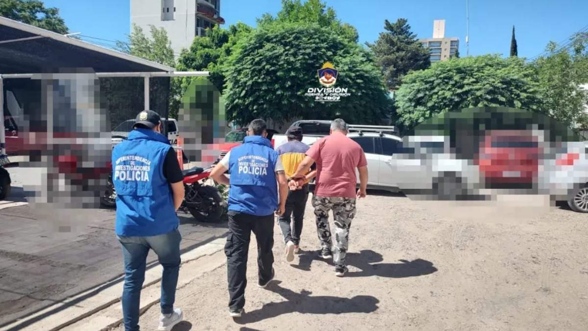 El detenido fue llevado a la Unidad de Ejecución Penal. Fuente: (Policía de Neuquén)
